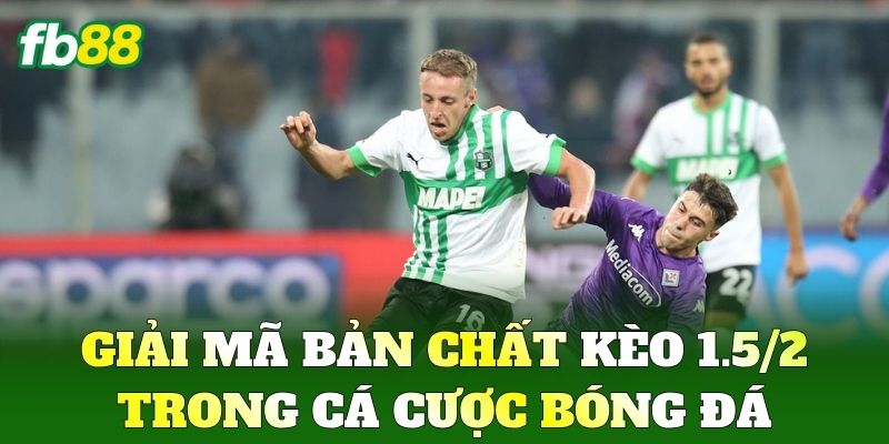 Kèo 1.5/2 - Bí Quyết Chinh Phục Mức Chấp Sâu Tại FB88 1 Giải mã bản chất Kèo 1.5/2 trong cá cược bóng đá