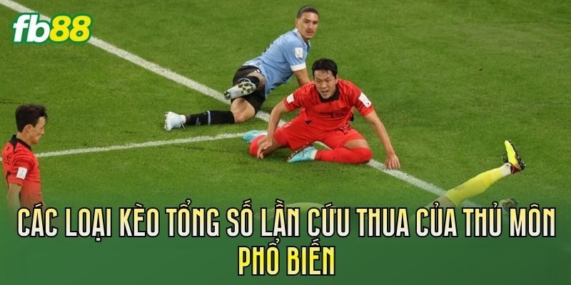Kèo Tổng Số Lần Cứu Thua Của Thủ Môn Chi Tiết 2 Các loại kèo tổng số lần cứu thua của thủ môn phổ biến