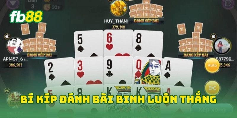 Bài Binh FB88 - Chinh Phục Game Bài Trí Tuệ Với Mẹo Hiệu Quả 3 Bí kíp đánh bài binh luôn thắng