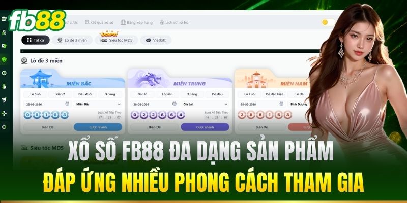 Xổ Số 2 Đa dạng sản phẩm đáp ứng nhiều phong cách tham gia