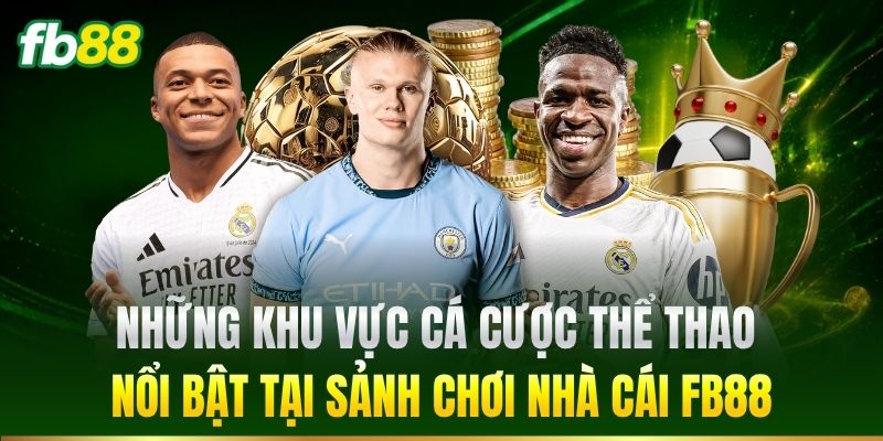 Thể thao 2 Những khu vực thể thao nổi bật tại FB88